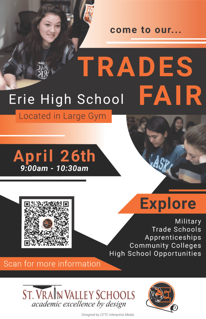 Career/Trades Fair poster