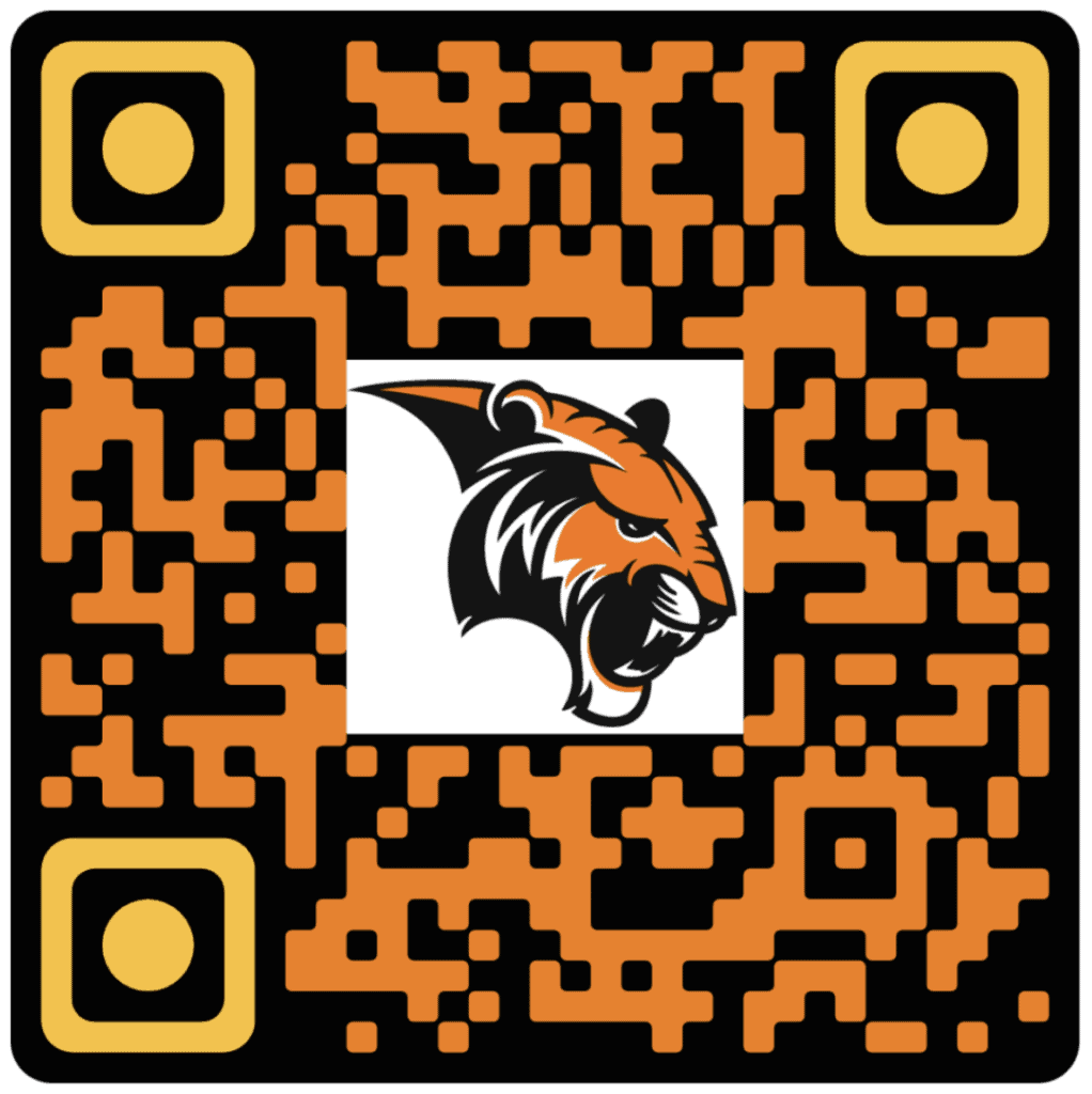 QR code for EHS booster club membership form 